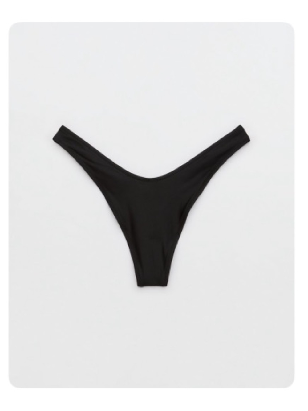 Aerie Black Swim Bottom